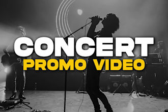 create event, party, concert promo video, instagram, tiktok