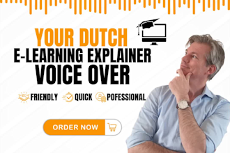 be your dutch male elearning explainer voice over
