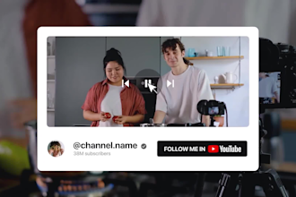 do professional video editing for youtube