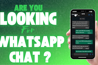 whatsapp conversation video scripted chat