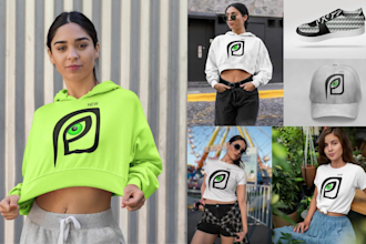 design an urban clothing branding kit identity street logo
