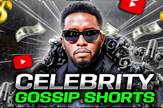 create celebrity gossip viral videos