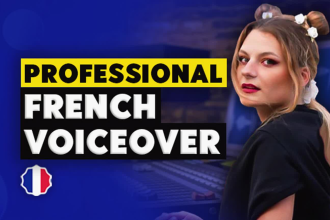 record your professional french female voice over