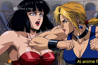 make anime like ai anime fight movie trailer ai anime fighting trailer