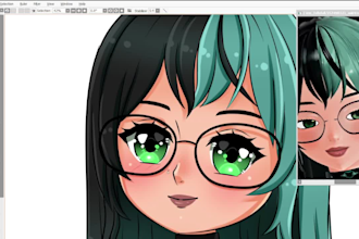 draw a cute personalized chibi