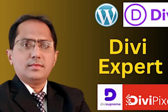 design your responsive wordpress divi website in 24 hours