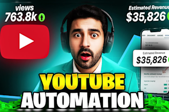 create top 10 cash cow faceless videos and youtube automation