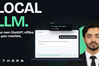 set up local llm and private gpt with ollama rag on your machine