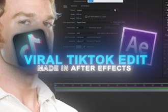 make you a tiktok edit using after effects