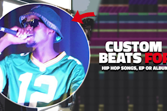 produce custom hip hop beats for your song, ep or album