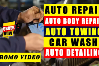 do auto repair automotive auto detailing car repair video ads promo
