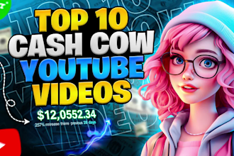 do top 10 cash cow faceless and youtube automation videos