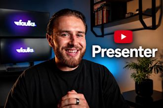 be your youtube creator and presenter for monetisation