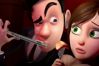 3d animation video, 3d character animation, cartoon music video, 3d products