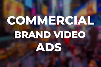 create commercial promotional and explainer video ad for business