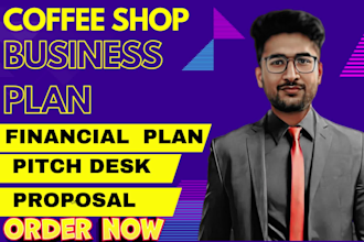 write coffee shop, restaurant, food truck and bakery business plan
