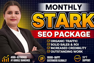 stark monthly off page seo backlinks service with guest post for top google rank