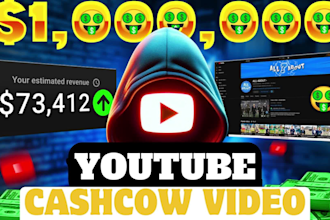 create automated cash cow videos or youtube automation channel content creator