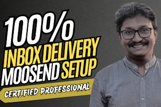setup moosend email marketing smtp server for cold email campaign