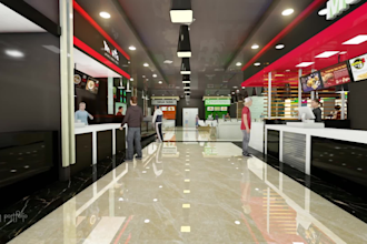 make walkthrough, sketchup 3d model and house floor plans