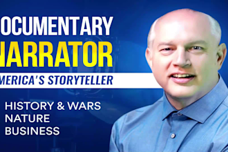 be the scholarly epic host of your documentary