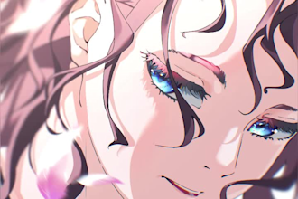 draw original anime character and fan art