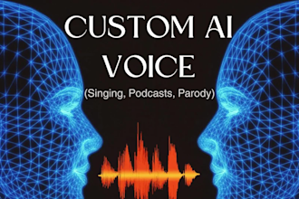 create a custom ai voice for your character singing