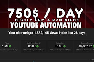 build youtube automation business channel and create automated cash cow videos