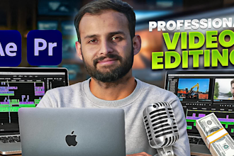 do professional youtube video editing and reels editing