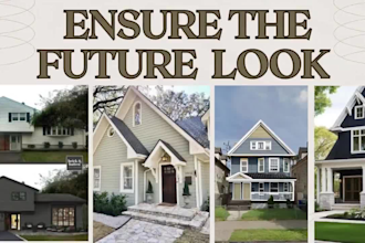 professional remodel house, brick, wall color  change