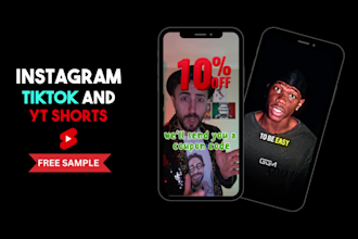 do shortform video editing for instagram reels youtube shorts and tiktok