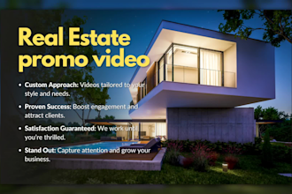 create dynamic real estate promo video