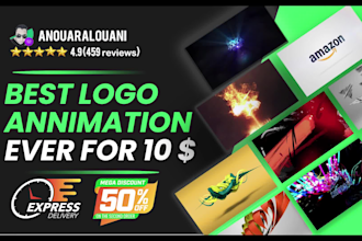 create a professional custom logo animation for business, youtube, instagram