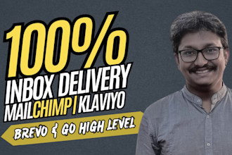 be your mailchimp, klaviyo, brevo, go high level email marketing expert