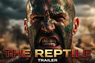 create a realistic blockbuster ai movie trailer, teaser trailer or ai short film