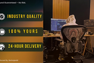 produce custom hip hop, rap, and trap beats for you