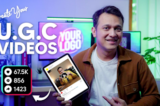 create a spokesperson ugc for you