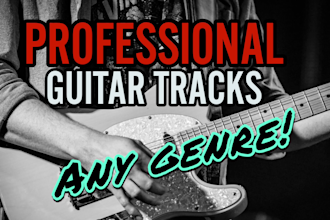 record professional guitar or bass for your song