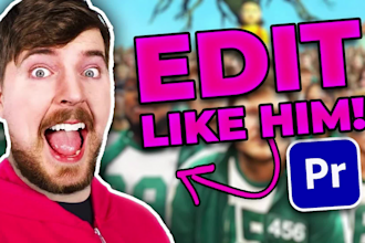 do mr beast style captions and video editing