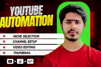be your youtube content creator and cash cow  automation channel video maker