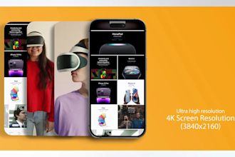 make mobile app promo video or website promo video