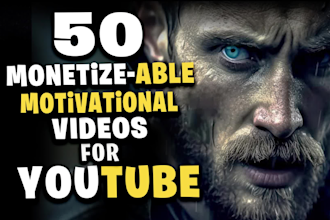 create motivational videos for youtube channel