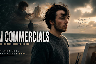 create cinematic ai commercials with brand storytelling