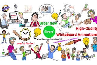 create doodly and scribe whiteboard animation video