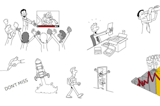 make a custom whiteboard animation doodle explainer video