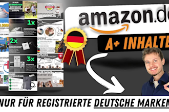 design high quality amazon a plus content and ebc content