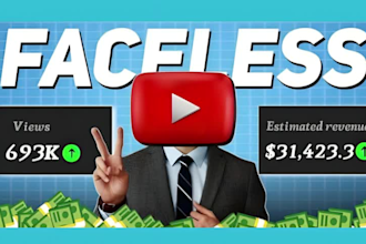create faceless youtube videos and faceless yt channel setup
