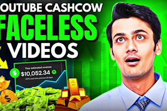 edit youtube viral faceless videos and cashcow video editor