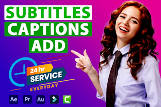 add english subtitles or captions to your video