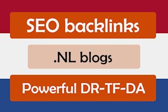 do dutch linkbuilding on nl blogs dutch backlinks high tf da